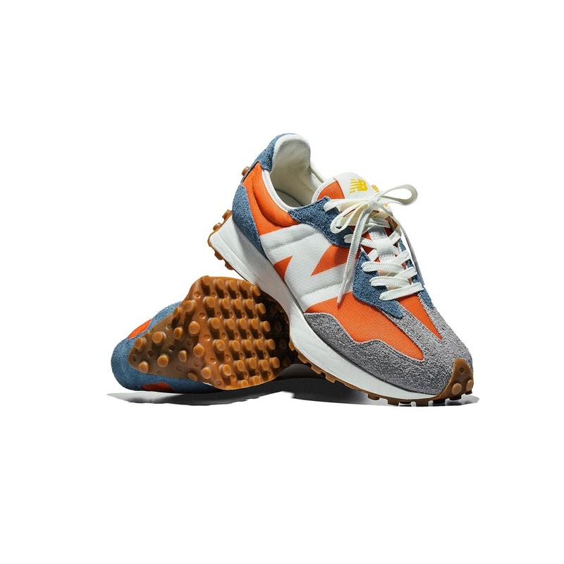 New balance deals 327 blue orange